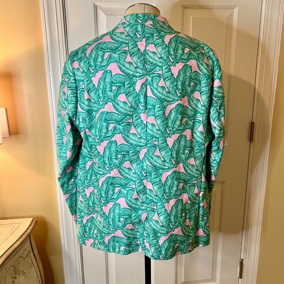 NWOT Men's Vineyard Vines Banana Leaves Classic Fit Blazer Sport Coat Size 44R - Picture 3 of 5